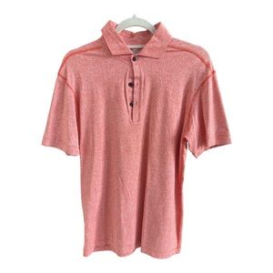 lululemon athletica Red Polo Shirt
